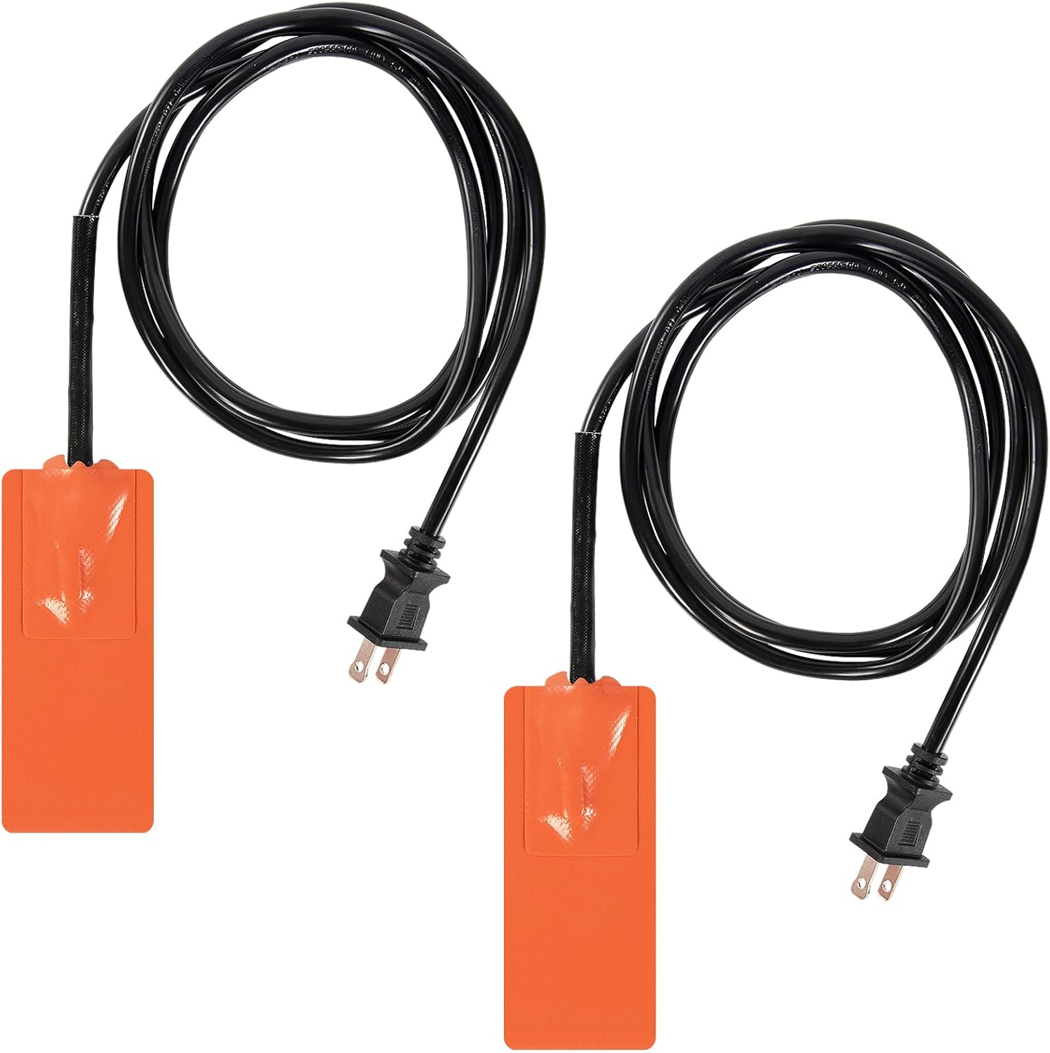 Silicone Pad Heater 2pcs 2 * 5in Car Engine Oil Pan