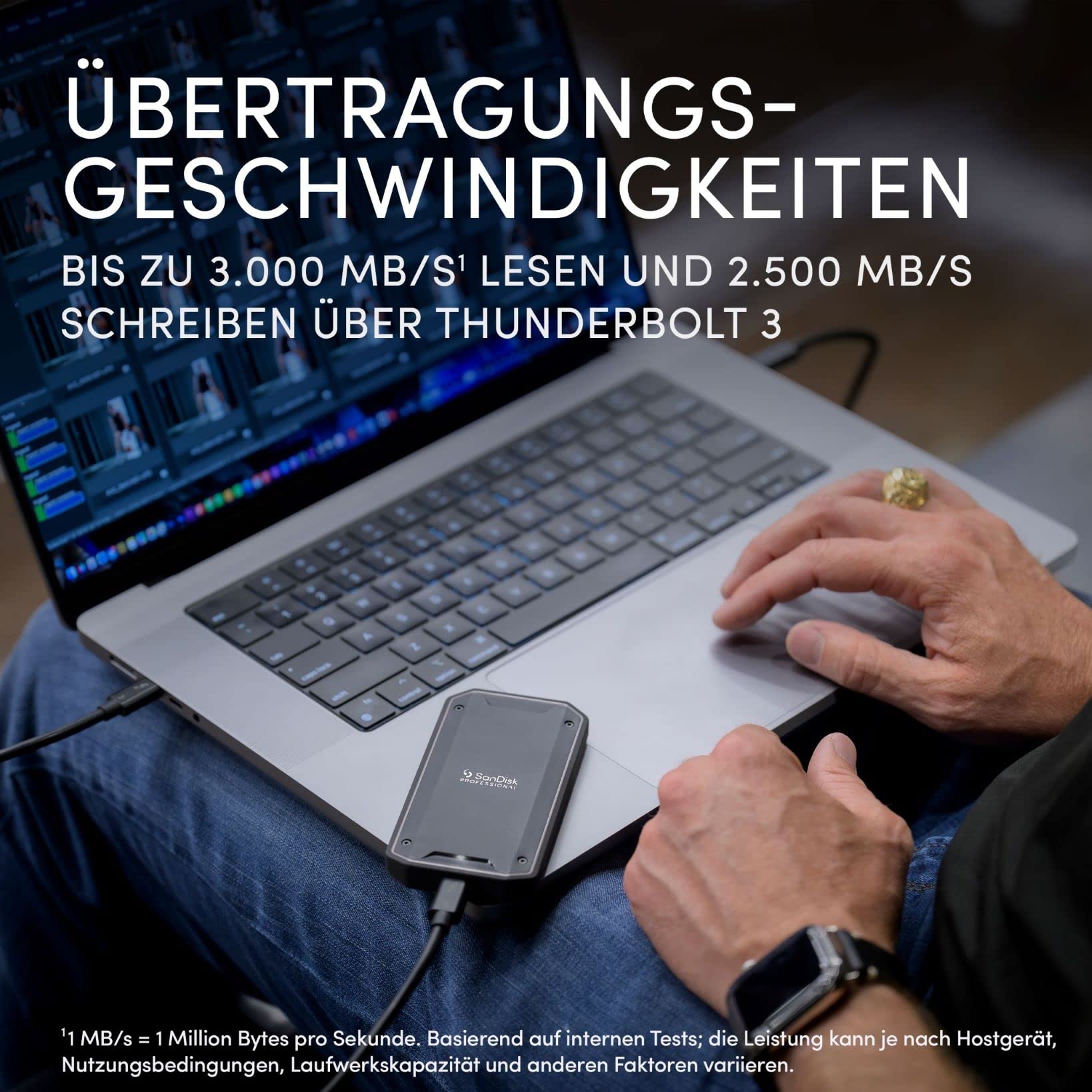 ポータブルSSD PRO 4TB SDPS31H-004T-GBCND/E