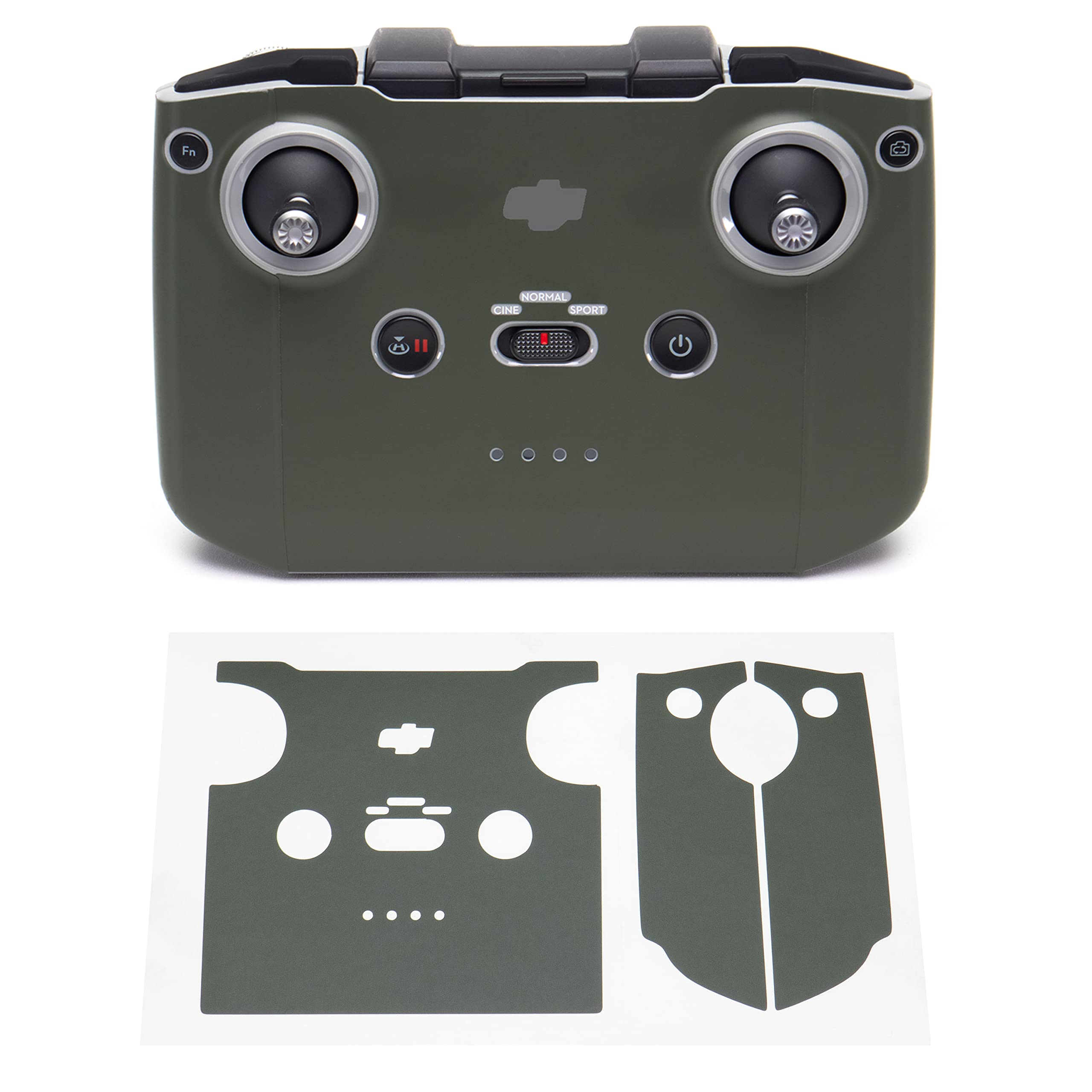 WRAPGRADE Skin Stickers for DJI RC-N1 (Army Green)