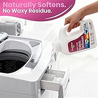 Vista 9 de Truly Free Suavizante de telas natural, no tóxico para bebés y niños, acondicionador suavizante de ropa a base de plantas, seguro, suave y sin