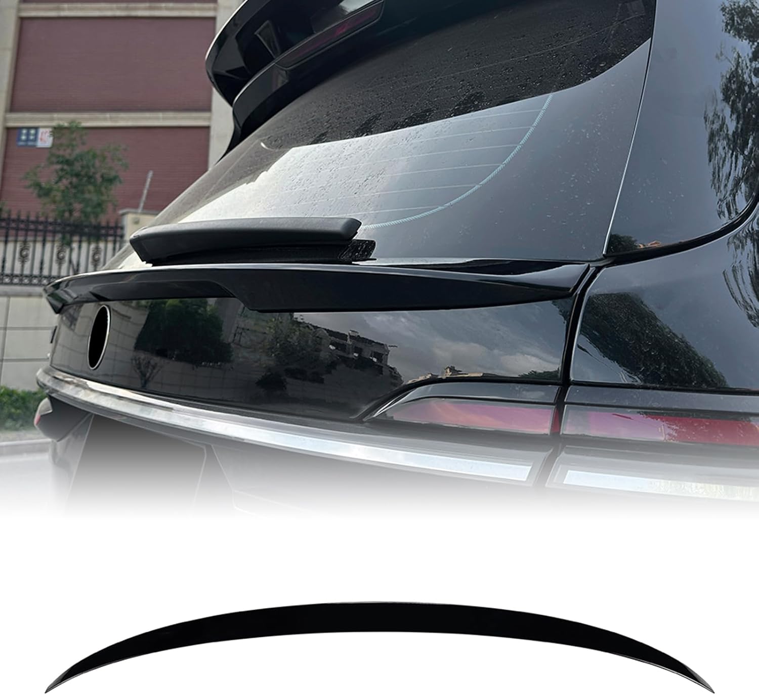 Rear Trunk Spoiler Lip Middle Wing for BMW X7 G07 M Sport 2019-2026