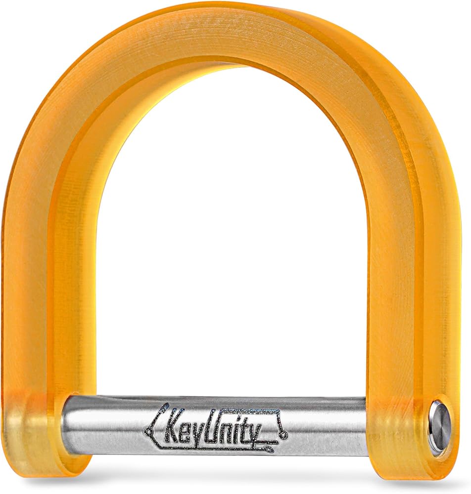 Amazon.co.jp: [KeyUnity] Dカン ネジ式 17mm KA17 dリング チタン&PEI