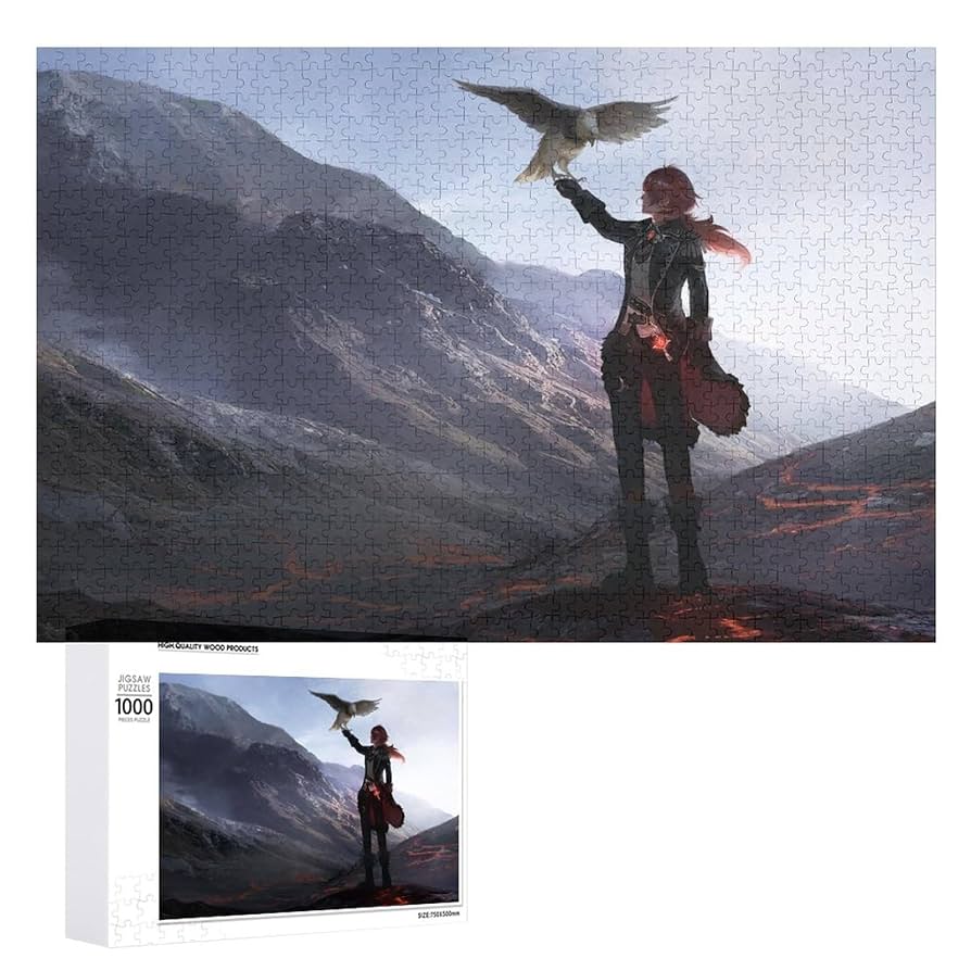 Amazon.co.jp: 原神-ディルックの鷹ジグソーパズル1000 PCS 人気