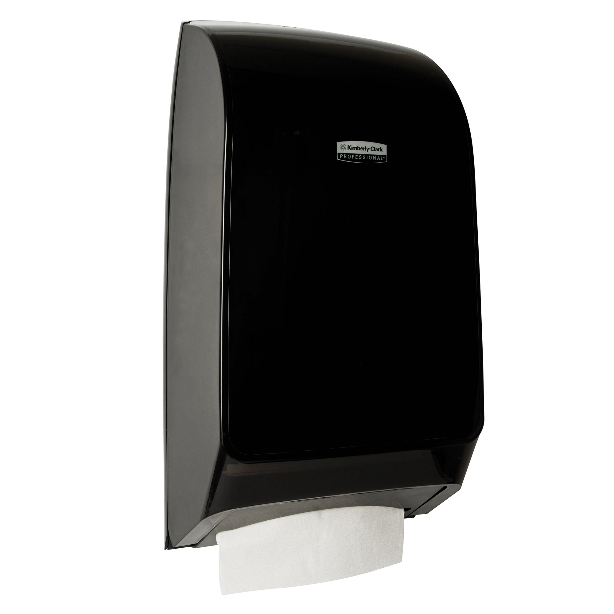 Kimberly Clark MOD Scottfold Dispensador de toallas de papel plegable (39711), 10.6" x 18.79" x 5.48", moderno dispensador de toallas, color negro
