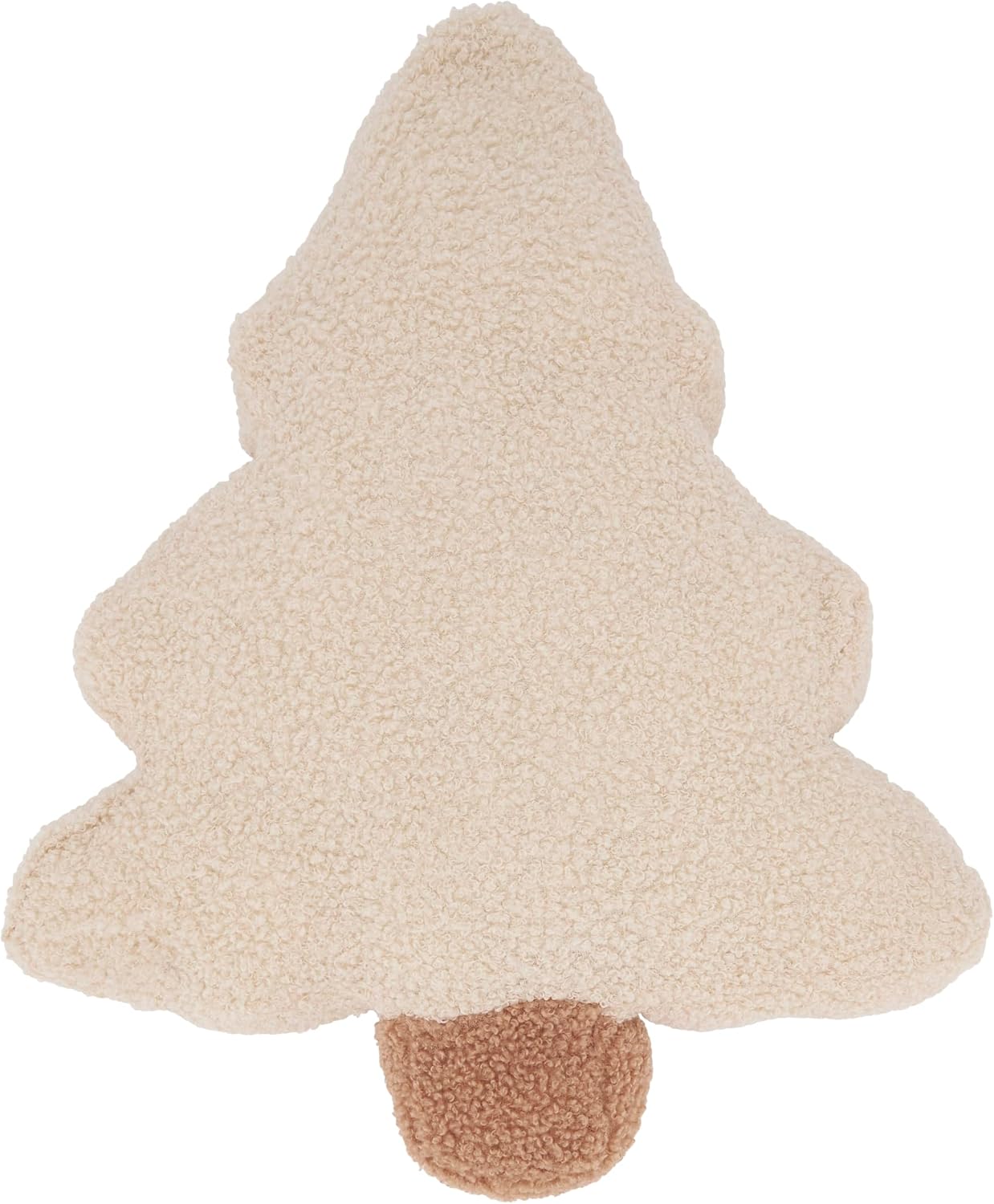 SARO LIFESTYLE Festive Fir Christmas Tree Poly Filled Throw Pillow