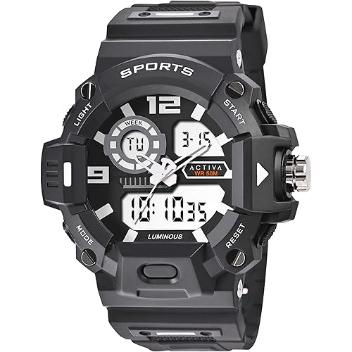INVICTA Shock Resistant Watch Black Band with Grey dial