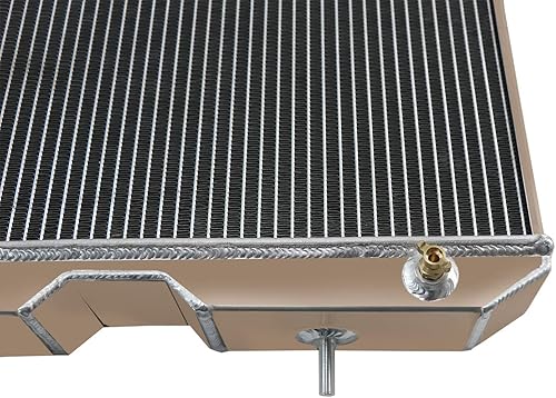 Miniatura 7 de ALLOYWORKS Radiador de aluminio de 3 filas para Jeep Willys 1941-1952 MB/CJ-2A/M38 y Ford GPW
