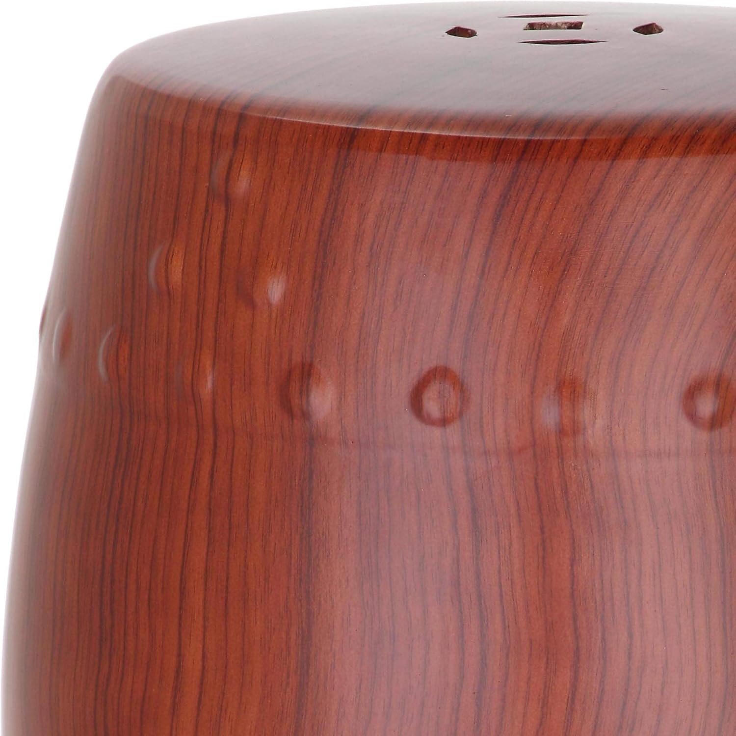 Safavieh Castle Gardens Collection Ming Forest Golden Oak Glazed Ceramic Garden Stool
