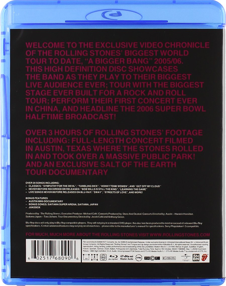 Rolling Stones - The Biggest Bang [Blu-ray]