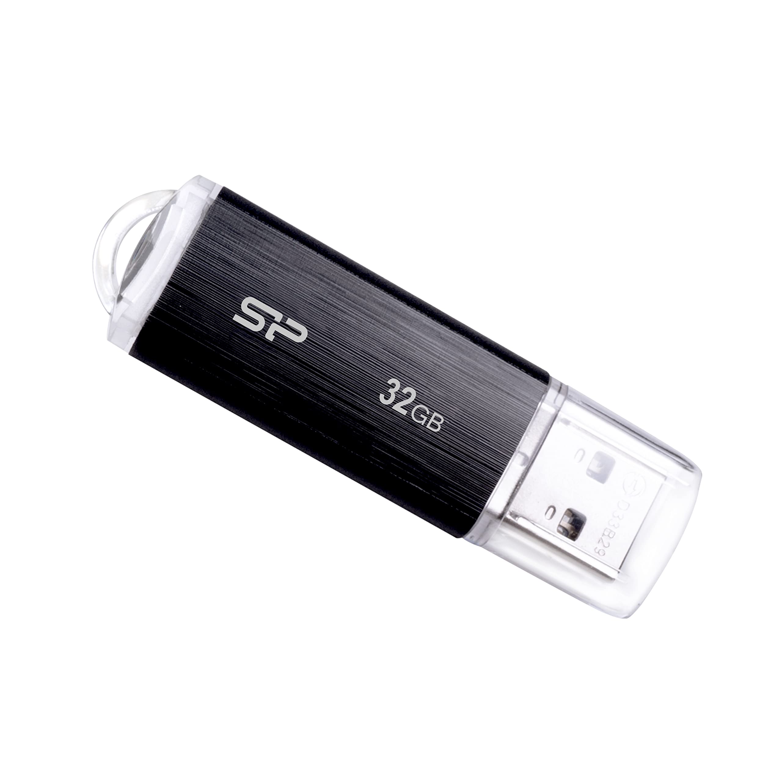 SP Silicon Power 32Gb Usb 3.0 Pen Drive With Black Hairline Finish And Strap Hole, Usb 3.2 Gen 1 Pendrive Memory Card Flash Drive, Blaze B02 Series (B085N8MT31) Amazon Price History, Amazon Price Tracker