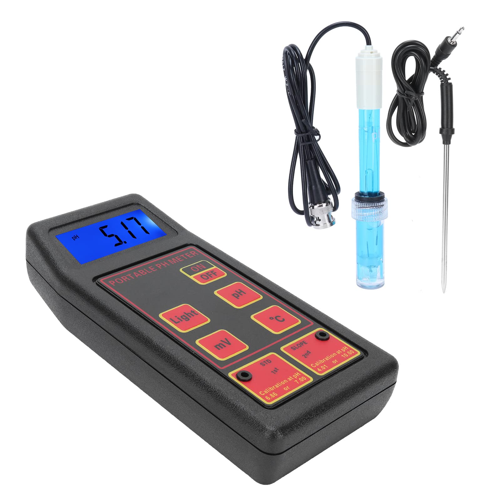 Qcwwy Kit per il Test dell'acqua per Piscine, Laboratori, Acquari, Giardini Ricreativi