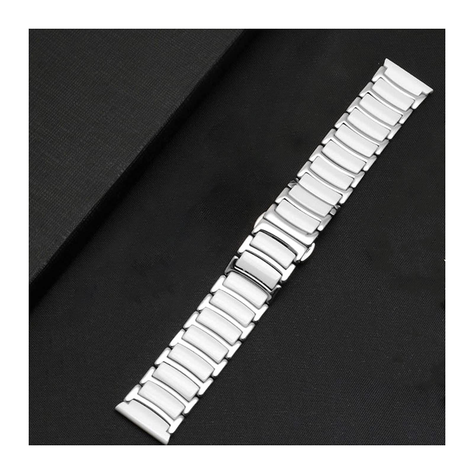 Bracelet en céramique et acier bicolore interchangeable de haute qualité