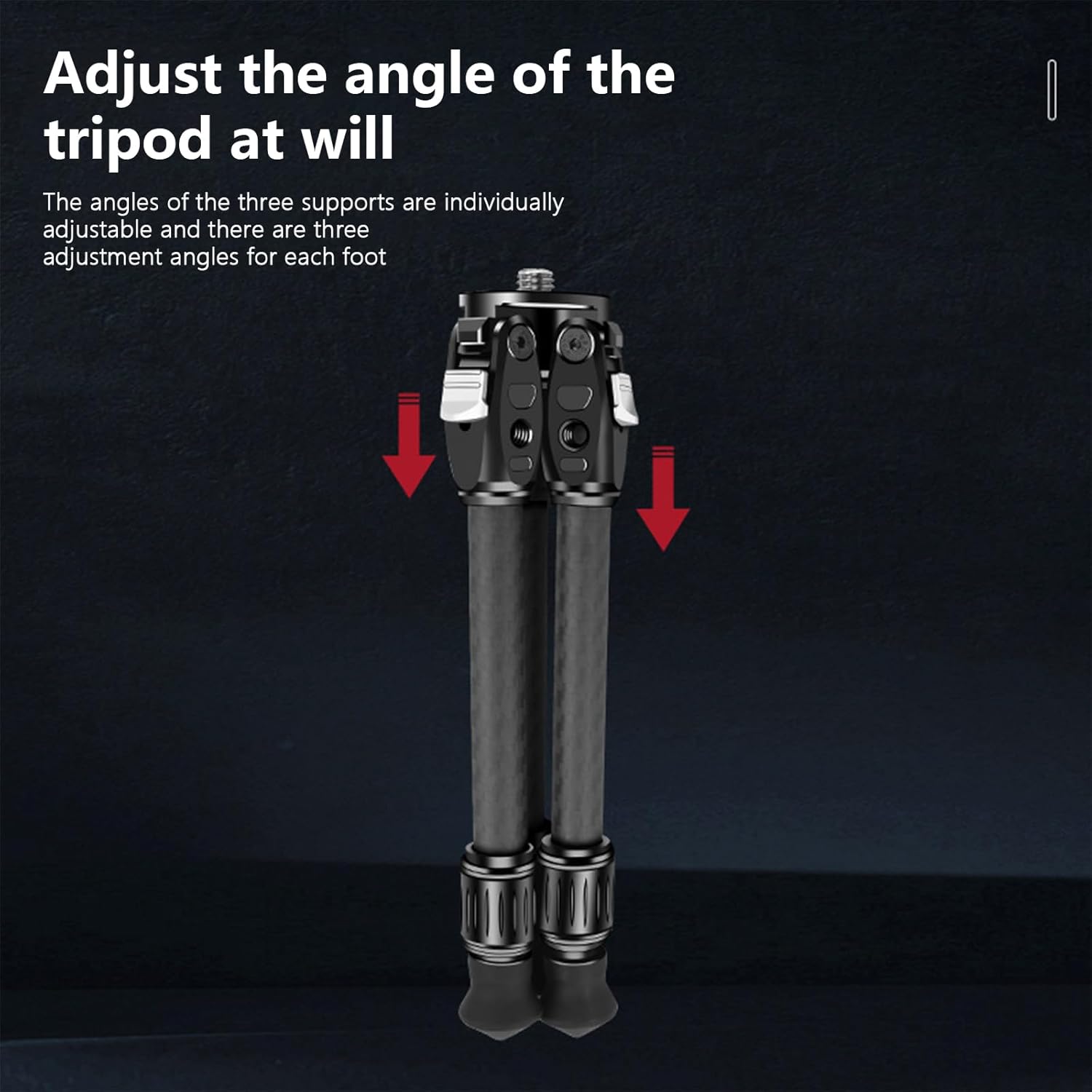 Mini Tripod,Travel Small Tripod for DSLR Cameras and Action Cameras with Adjustable Angles and Lightweight