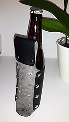 Czzmy Leder Flaschenhalter Gürtel - Bierholster Für Outdoor & Feste