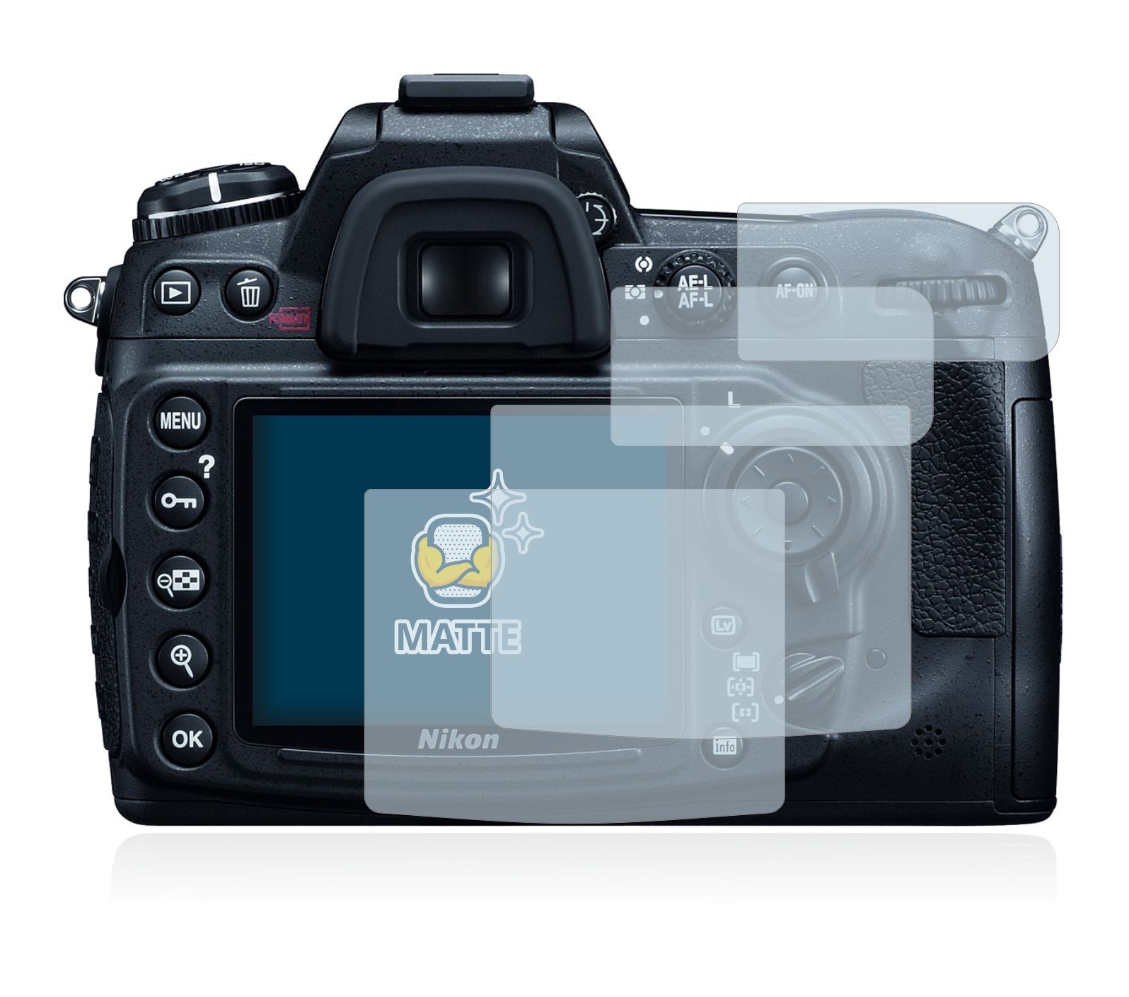 Brotect Pellicola Protettiva Opaca Antiriflesso Per Canon EOS 90D (2 Pezzi) - Made In Germany, Anti-impronta - 4