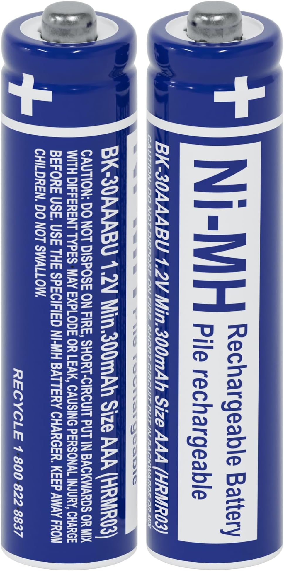 RocketBusBK-30AAABU Replacement NiMH Rechargeable Batteries for Panasonic Cordless Phone Battery BK30AAABU