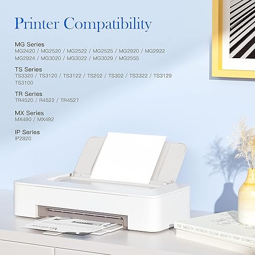 Miniatura 2 de Valuetoner 245XL Repuesto para Canon 245XL Tinta negra 245 XL PG245XL 243 para Pixma TR4520 TR4527 MX492 MX490 MG2520 MG2522 MG2525 MG2920 MG2922