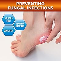 Vista 6 de MED PRIDE Crema antifúngica 1% de clotrimazol 1oz - Tratamiento para el cuidado de la piel contra hongos con - Pomada corporal para la tiña inguinal