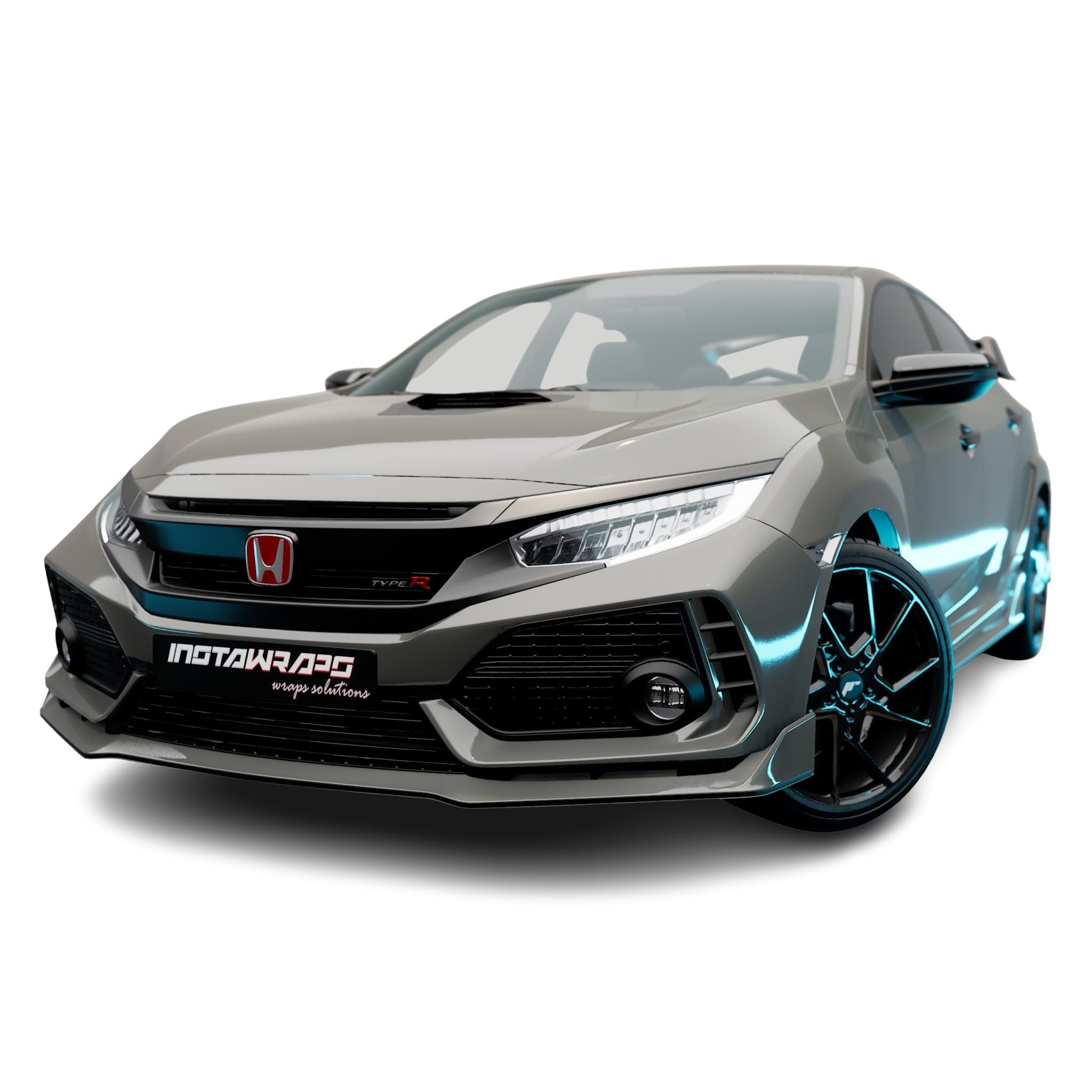 Avery SW900-865-O Gloss Dark Grey 3in x 5in (Sample Size) Supreme Vinyl Car Wrap Film