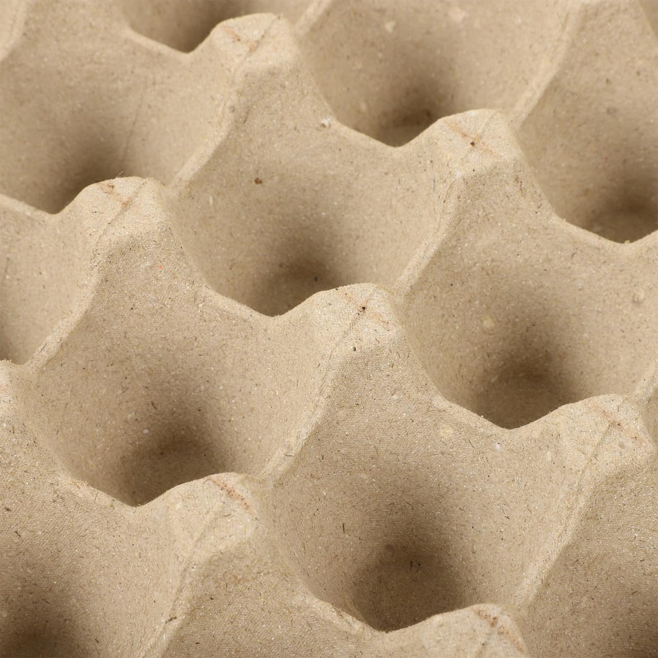 MAGICLULU Carton D'Œufs Vide Réutilisable 5 Pièces Boîte À Œufs En Pâte À Papier 30 Alvéoles Plateau Empilable Pour Réfrigérateur Protection Des Œufs Contre Chocs Et Écrasement