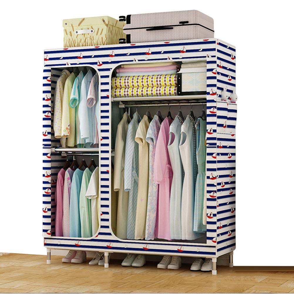 Armoire en tissu gain de place pour ranger les vêtements d'hiver sans poussière