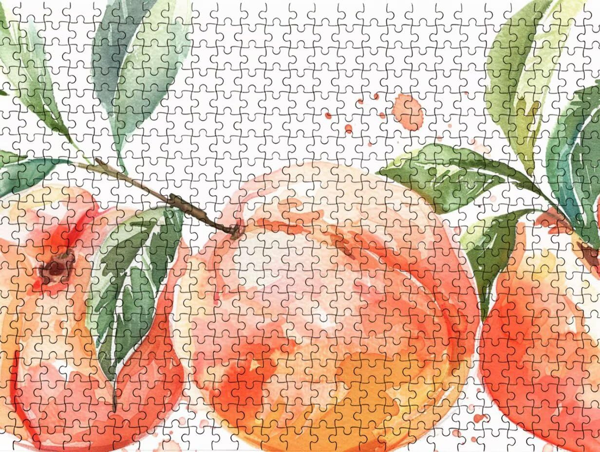 Wędkarstwo owocowe, puzzle 3000 elementów dla dorosłych, drewniana