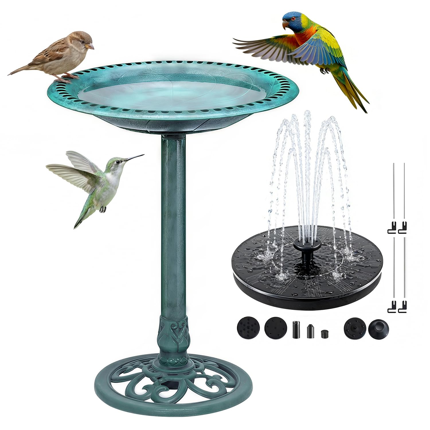 Aiddwrron Large 28 Inch Bird Bath