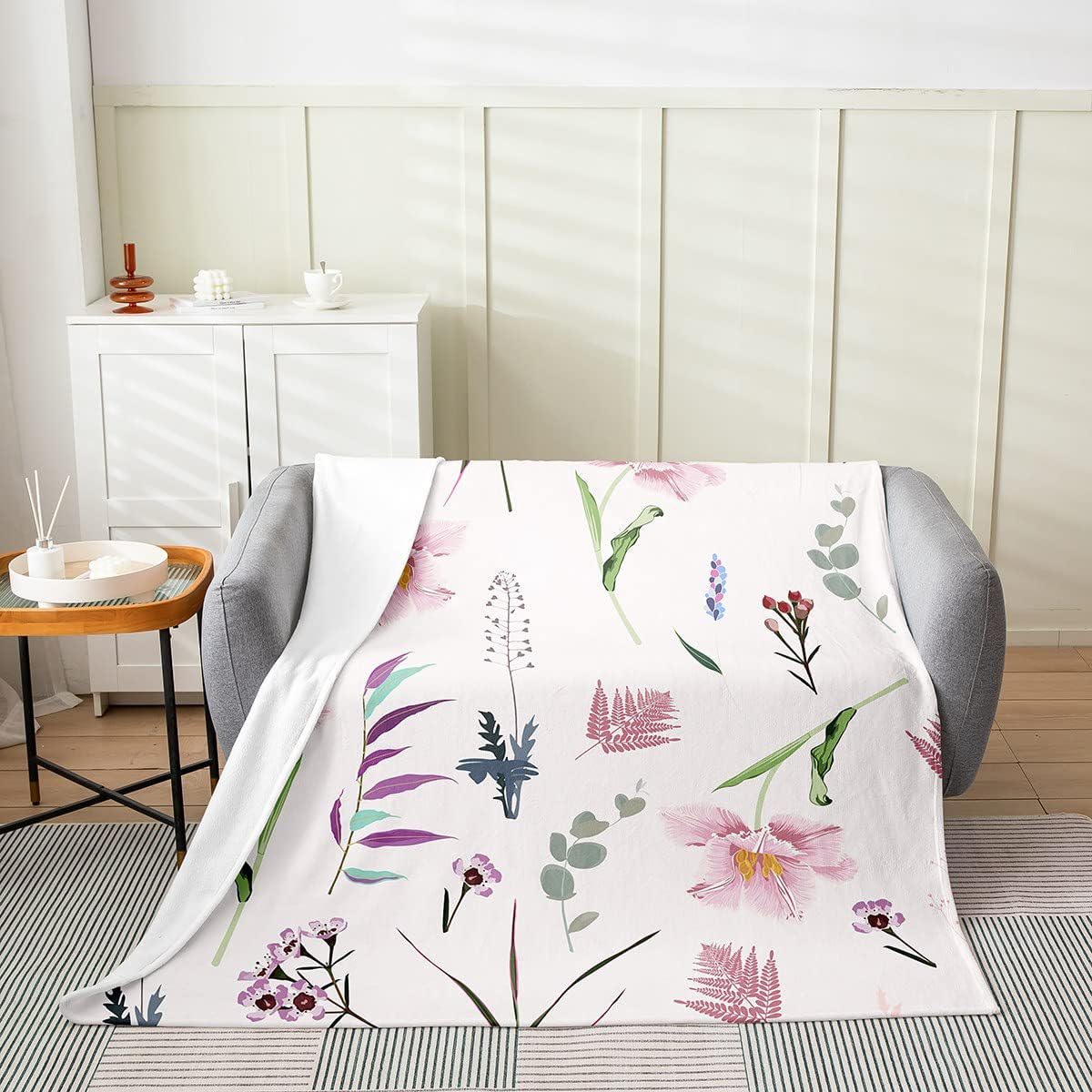 Couverture personnalisée contre les nuits fraîches couvre-lit imprimé