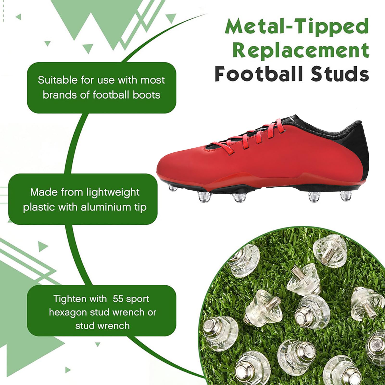 Football Cleats Plastic Molded Cleats Molded Cleats Football