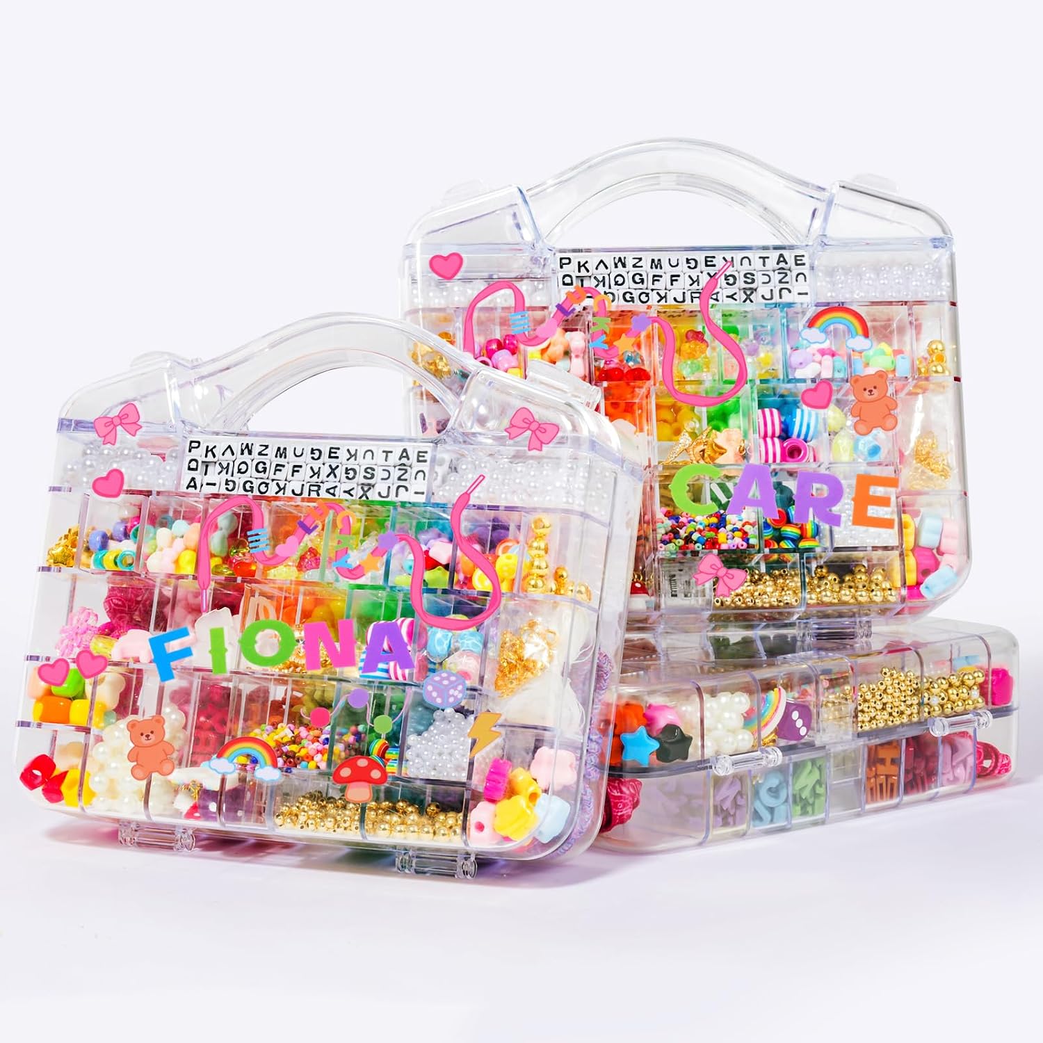 flycatdiary Cute Shoe Charms Kit for Teen Girls Women Fun DIY Shoelace Accessories for Sneakers Decoration Junk Socks Charm Kit