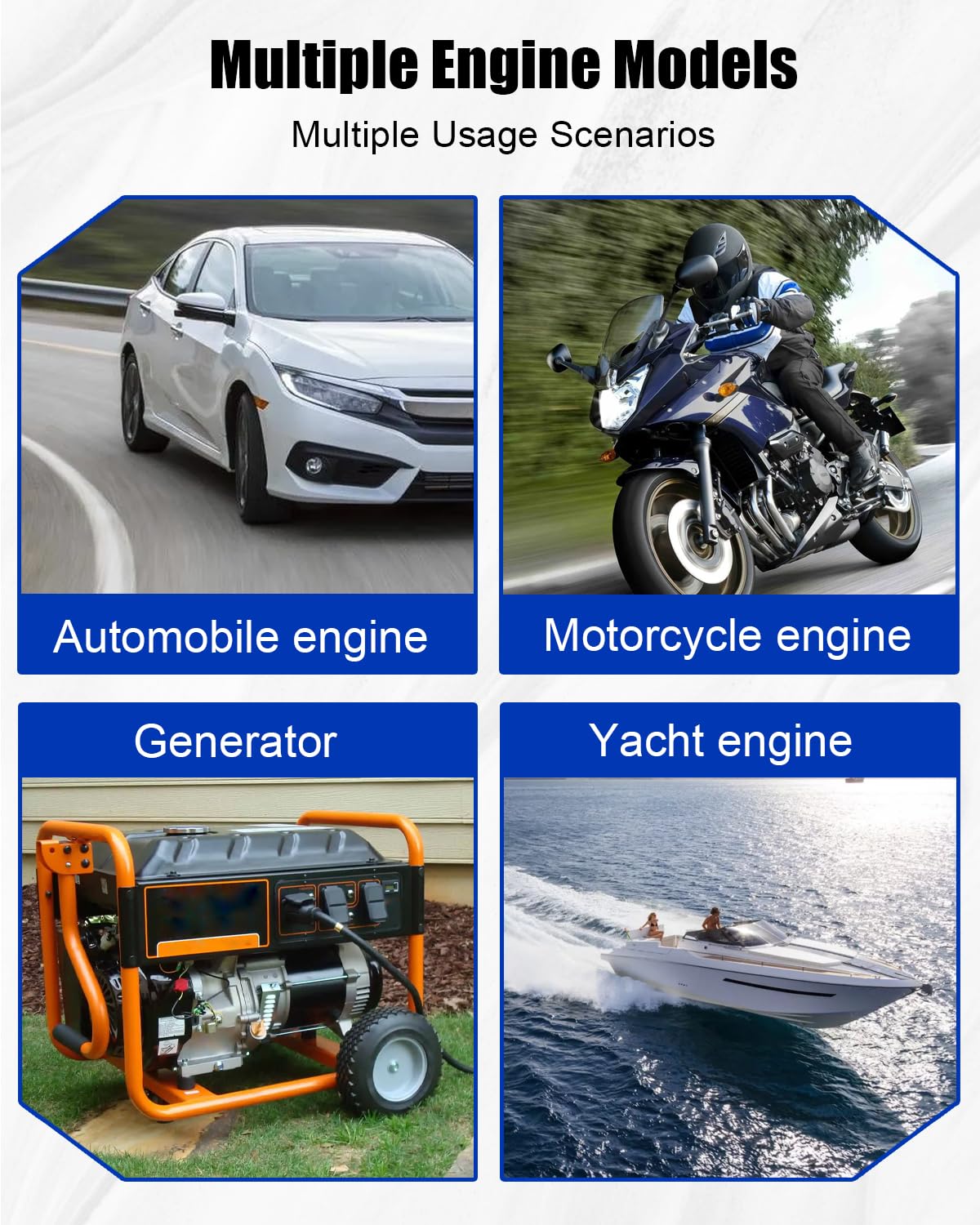 El kit de escobillas de motor incluye 0.25/5/16/3/8 pulgadas 0.5/5/8/0.75/8.75/1.25/5 pulgadas de repuesto 61820, 12 piezas