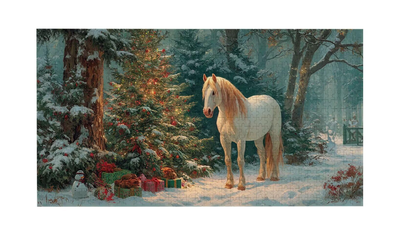 Boże Narodzenie Pollino - Puzzle 900 sztuk dla dorosłych - Puzzle DIY, kreatywna rozrywka, nowoczesna sztuka, klasyczne puzzle dla dorosłych i nastolatków w wieku 12 lat, pomysł na prezent dla