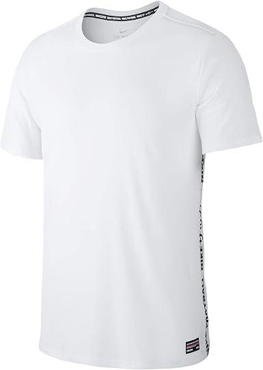 NIKE Men's F.c. Dry Side Stripe T-Shirt 