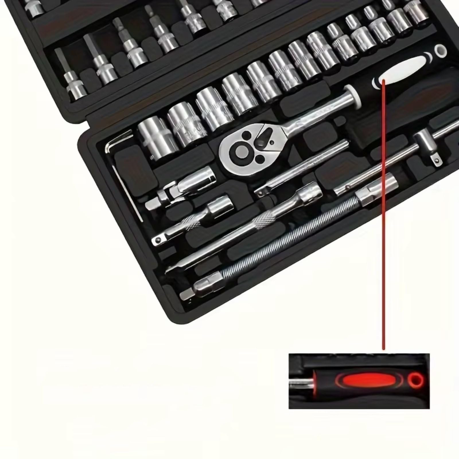 Coffret de clés à cliquet Kit Complet D'outils De Mécanicien Automobile Ensemble Tournevis Et Cliquet Qualité Supérieure L'entretien La Voiture Kit D'outils Domestiques Outils À Main