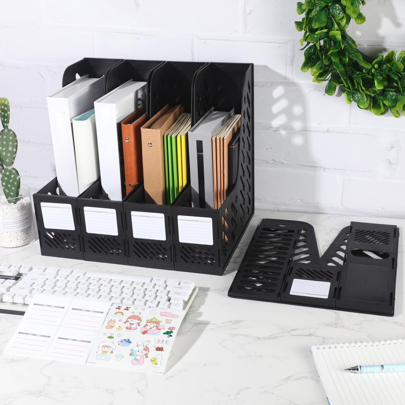 Branded Magazine Rack Desk Snapklik.com : Glenmal 12 Pack Magazine Organizers Binder Organizer For ...