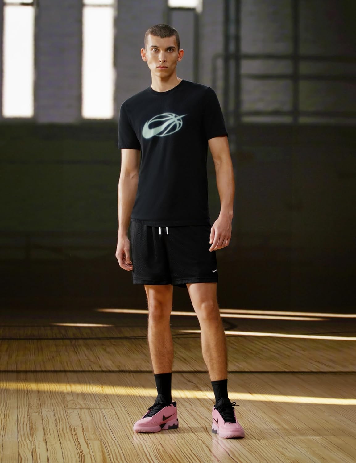 Nike Men's Dri-FIT 5" Mesh Basketball Shorts - Image 6