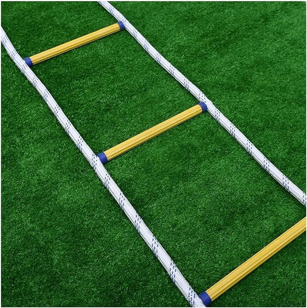 Rope Ladder,y Ladder,Portable Rope Ladder Fire Escape, Emergency Escape Ladder/12M