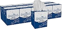 Vista 13 de Georgia-Pacific Angel Soft Ultra Professional Series - Pañuelos faciales premium de 2 capas (4836014), 126 hojas por caja, 10 cajas planas de tisú