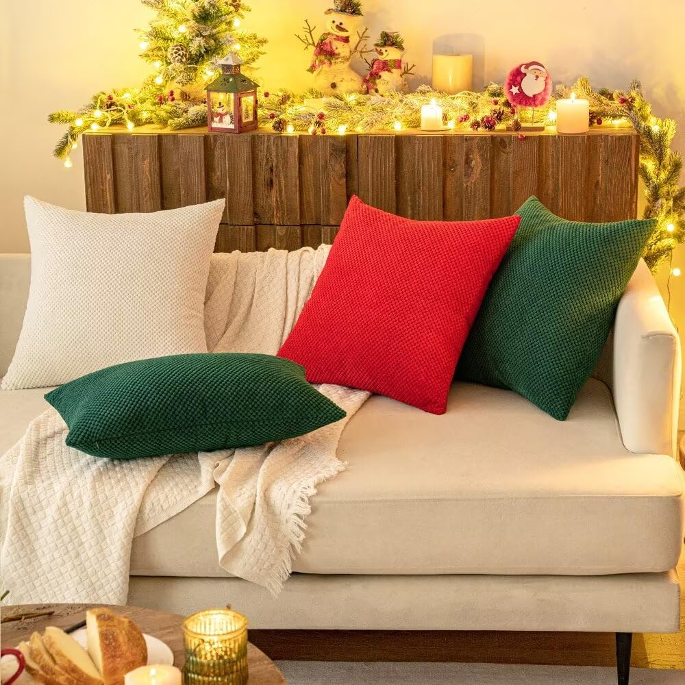 Federe Cuscini Decorativi 30x50cm - 2 Pezzi In Poliestere Per Divano E Letto - Foto 3