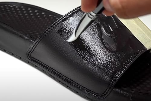 Miniatura 5 de Angelus Sellador de cuero satinado de 4 capas resistente a los arañazos, duradero, flexible y transparente, protección para zapatos de cuero