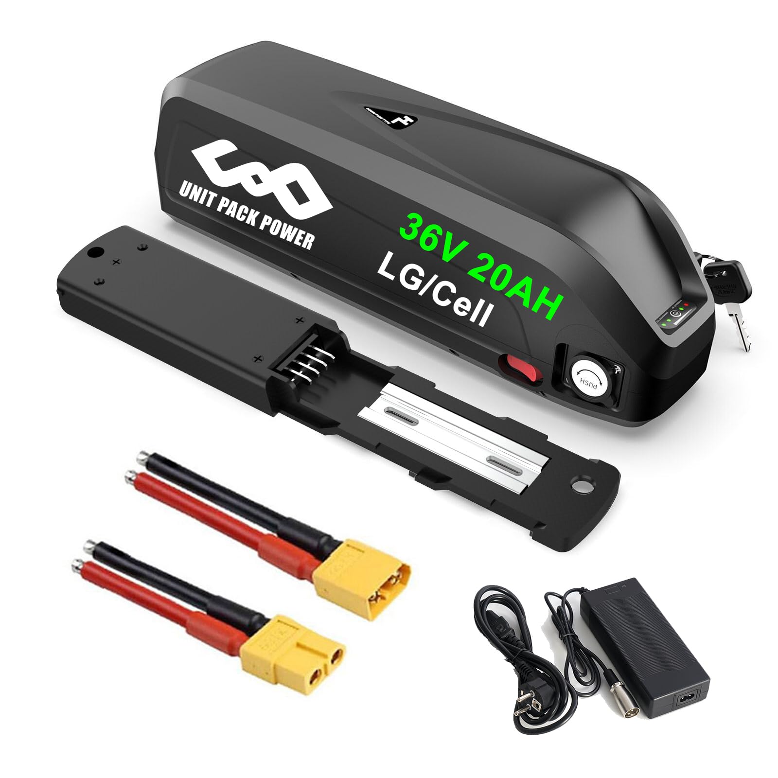 Batteria Ebike 36V 20Ah per motore 500W 250W e motore - 500W Electric bike conversion kit Battery 36volt -kit di conversione ebike batteria