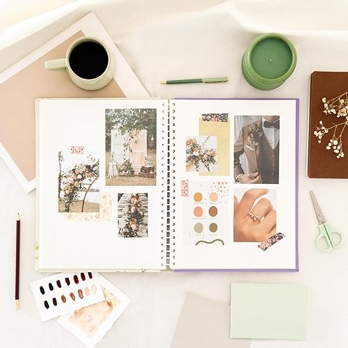 Miniatura 5 de Kokonote Álbum de fotos de flores silvestres botánicas  10.2 x 10.2 pulgadas  10.2 x 10.2 in  40 páginas  Tapa dura  Regalos de cactus  Libro de