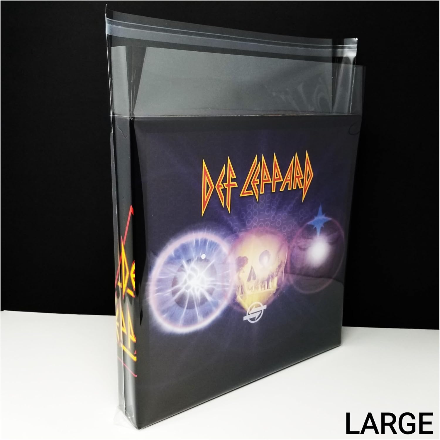Sleevie Wonder 12 Box Set Outer Sleeves Sampler - 4 Small 4 Medium 4 Large - 1.6mil + Seal Up Clear Resealable Plastic Covers for 33rpm LP Vinyl Record Album Boxset Protection