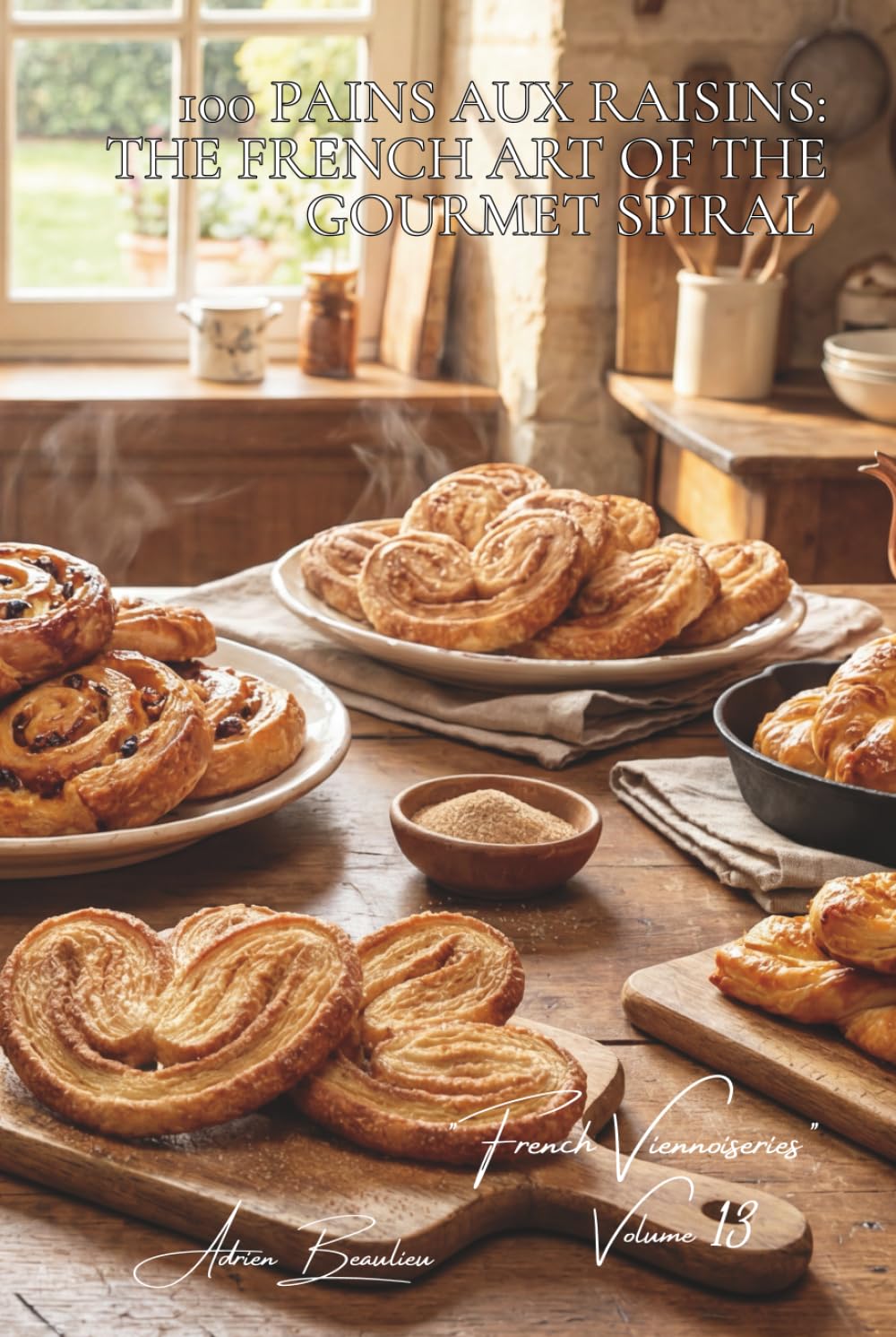 100 Pains aux Raisins: The French Art of the Gourmet Spiral: Escargots, "couques," palmiers... the art of rolling up deliciousness (BAKERY & SWEETS ... Sub-series: "French Viennoiseries" (6 Books))