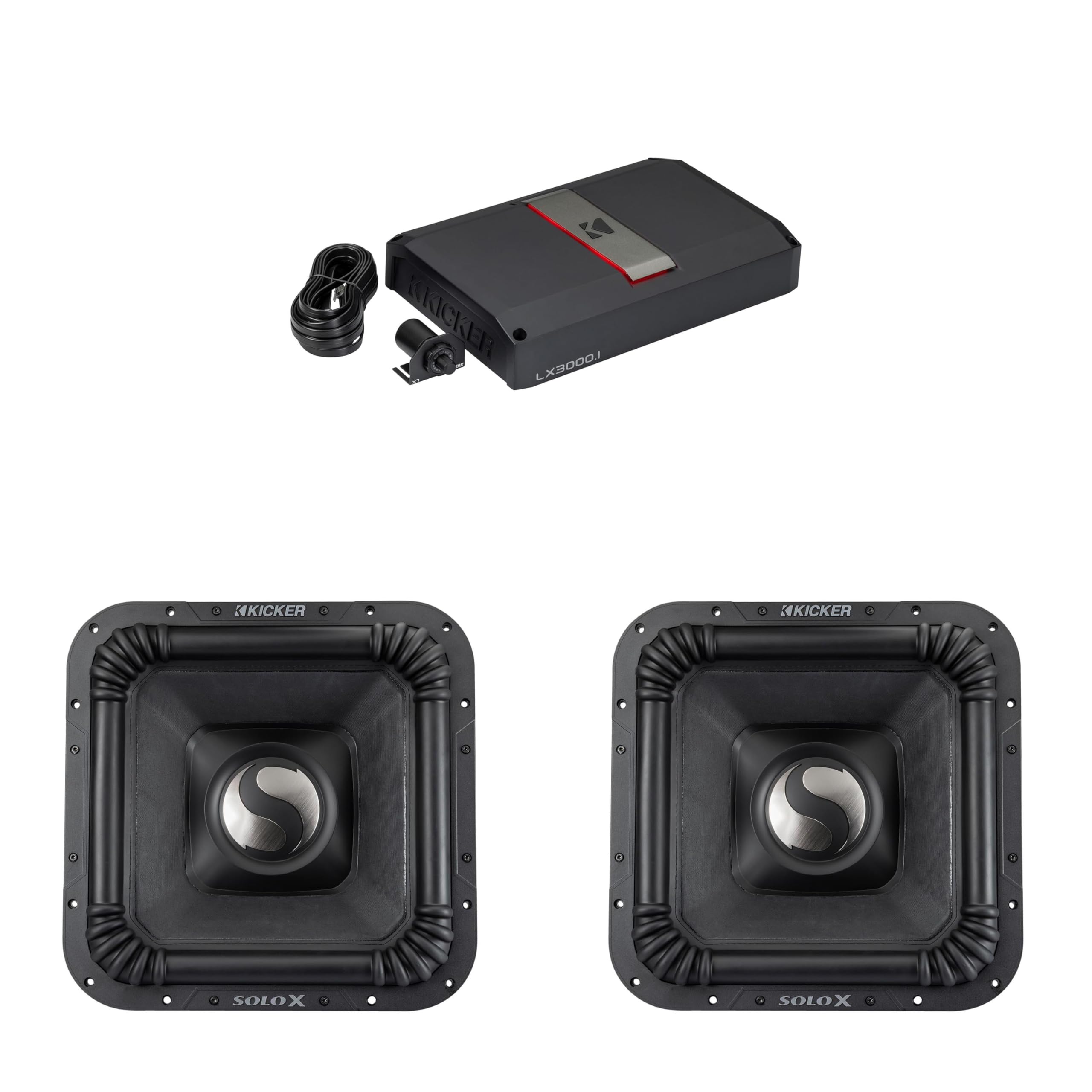 Amazon.com: Kicker (2) 49L7X182 - SoloX L7X 18-Inch & LX3000.1