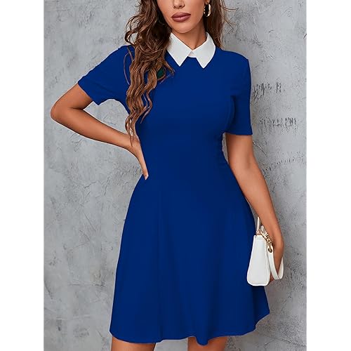 Snapklik.com : Womens Peter Pan Collar Lucy Van Pelt Charlie Brown Sally Violet Beauregarde Costume Dresses XS Snapklik.com : Womens Peter Pan Collar Lucy Van Pelt Charlie Brown Sally Violet Beauregarde Costume Dresses XS