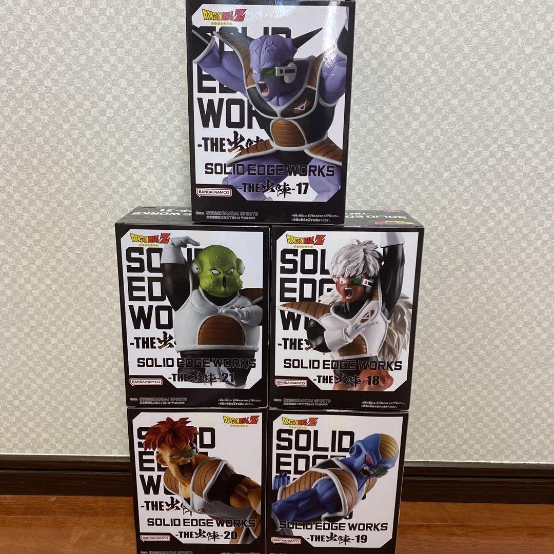 Amazon.co.jp: ドラゴンボ ールZ SOLID EDGE WORKS ギニュー特戦隊 全5 