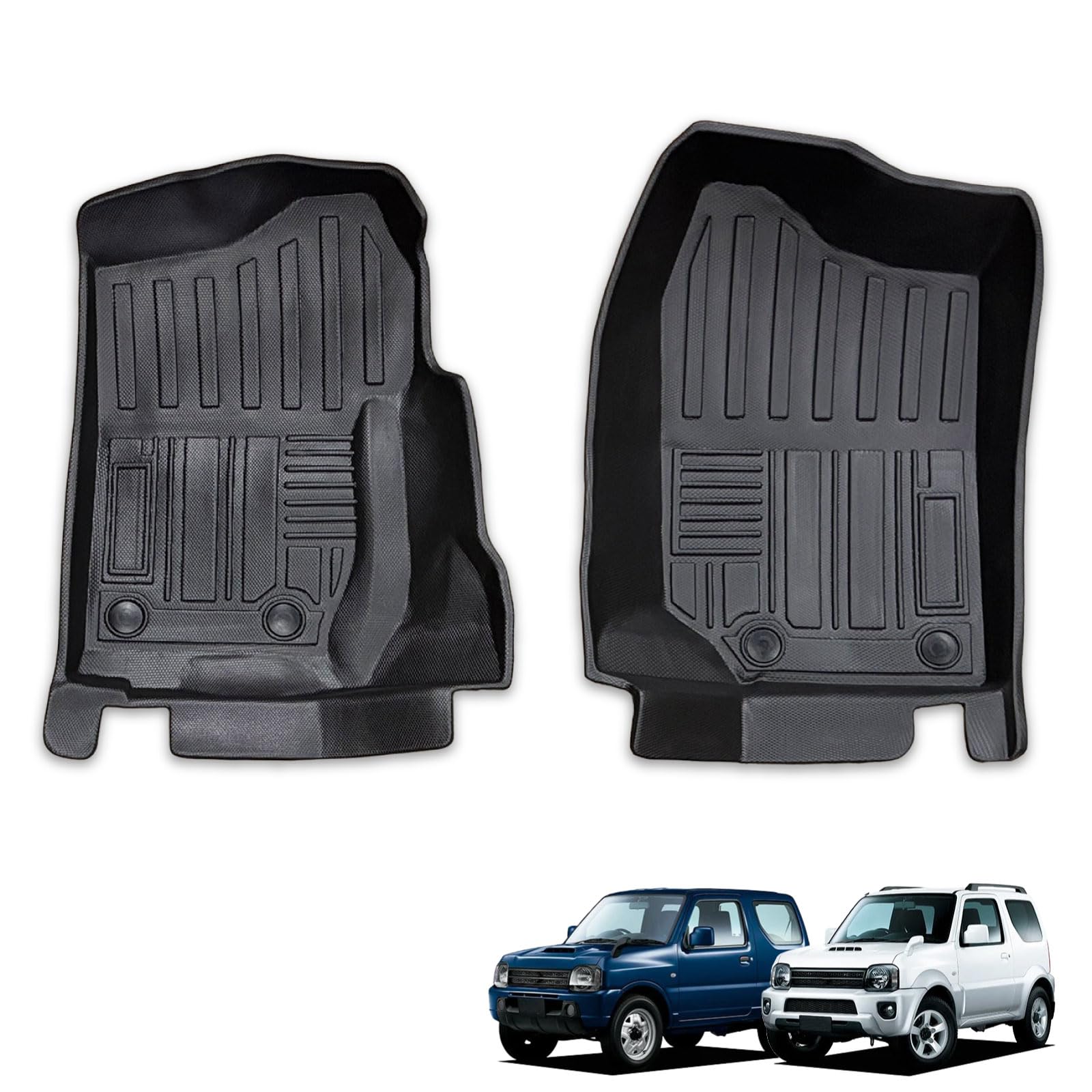 Amazon | ジムニー JB23 JB33 JB43 MT車 3D フロアマット 運転席