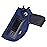 POYOLEE Gun Holster for Women Concealed Carry Holster for Pistols Universal IWB Holster Fits Glock 19 26 43 Springfie XD LC9 & All Similar Handguns (Blue, Left-Handed Draw (IWB))