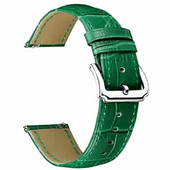 BINLUN Bracelet De Montre De Rechange En Silicone à Dégagement Rapide - 18 Mm, 19 Mm, 20 Mm, 21 Mm, 22 Mm, 24 Mm - Pour Homme Et Femme - Étanche - 11 Couleurs, 18 Mm, Silicone, Pas De Gemme